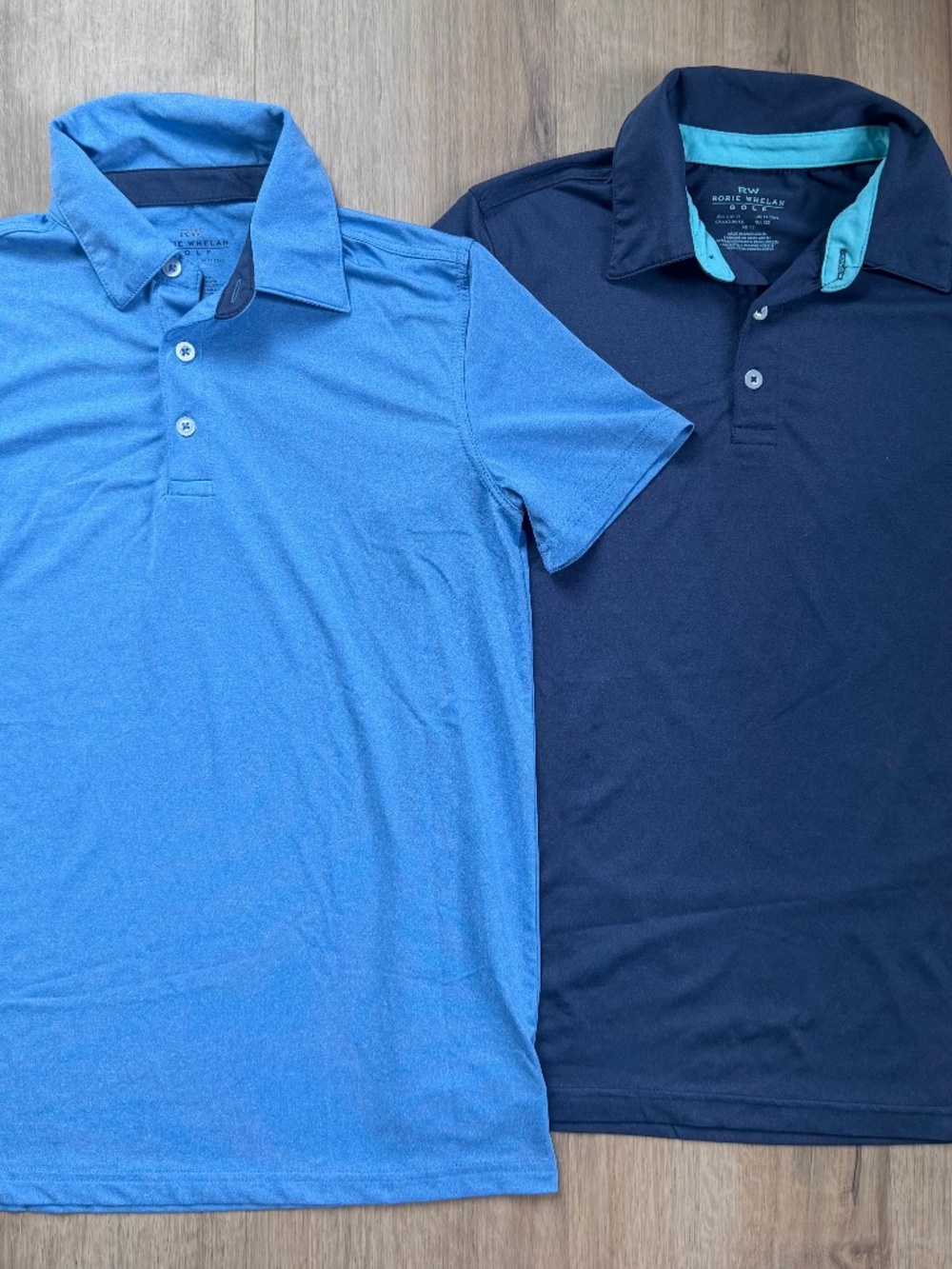 Bundle of Rorie Whelan boys golf polos size 10/12